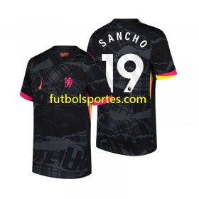 Camiseta Chelsea Jadon Sancho 19 Tercera Equipación 2024/2025